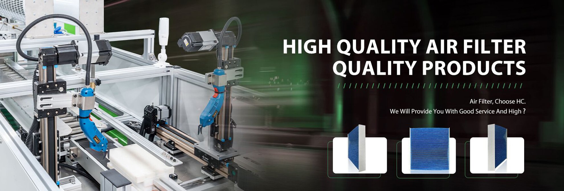 automated cabin filter 4-sides edge banding machine manufacturer