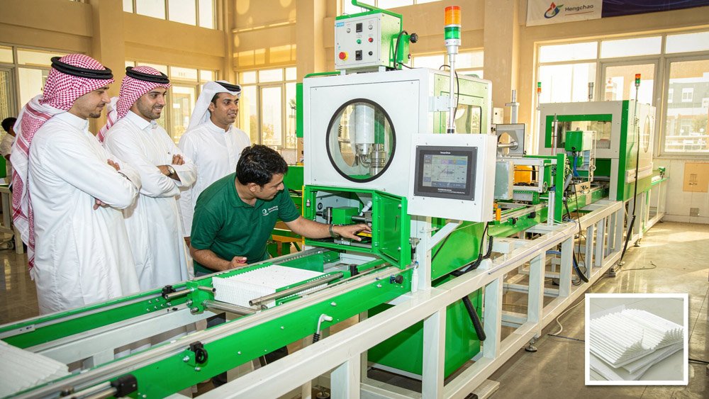 Cabin Filter Machine Project with Saudi Client