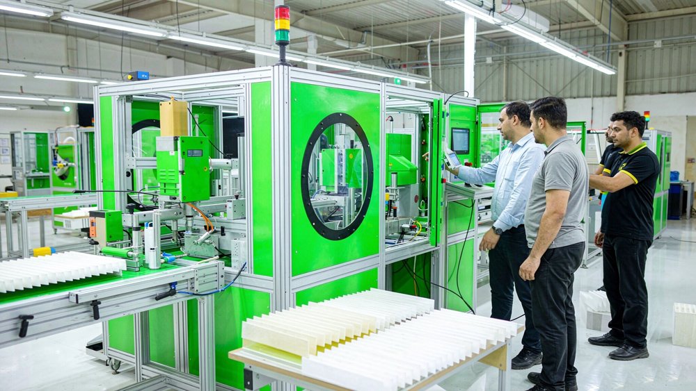 Cabin Filter Machine Project with Turkish Client